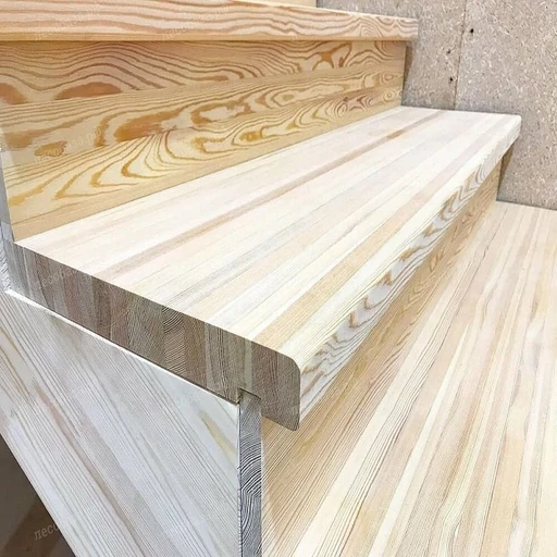 Мебельный щит 40*250*3000 ель подоконник/ступень, сорт АВ